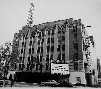 Music Hall Center for the Performing Arts - Old Shot As Music Hall (newer photo)
